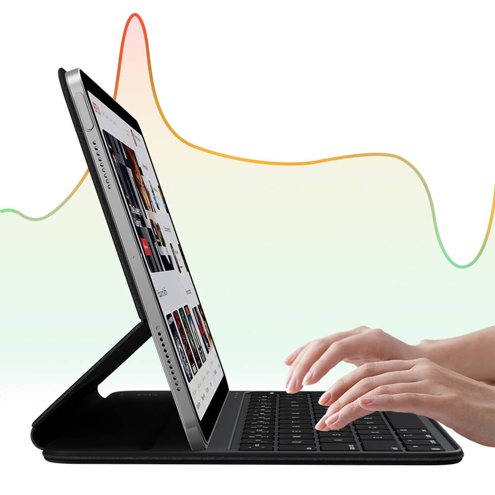 Apple iPad 11.Nesil 2025 Wiwu F15 Klavyeli Standlı Magnetik Kılıf