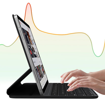 Apple iPad 11.Nesil 2025 Wiwu F15 Klavyeli Standlı Magnetik Kılıf