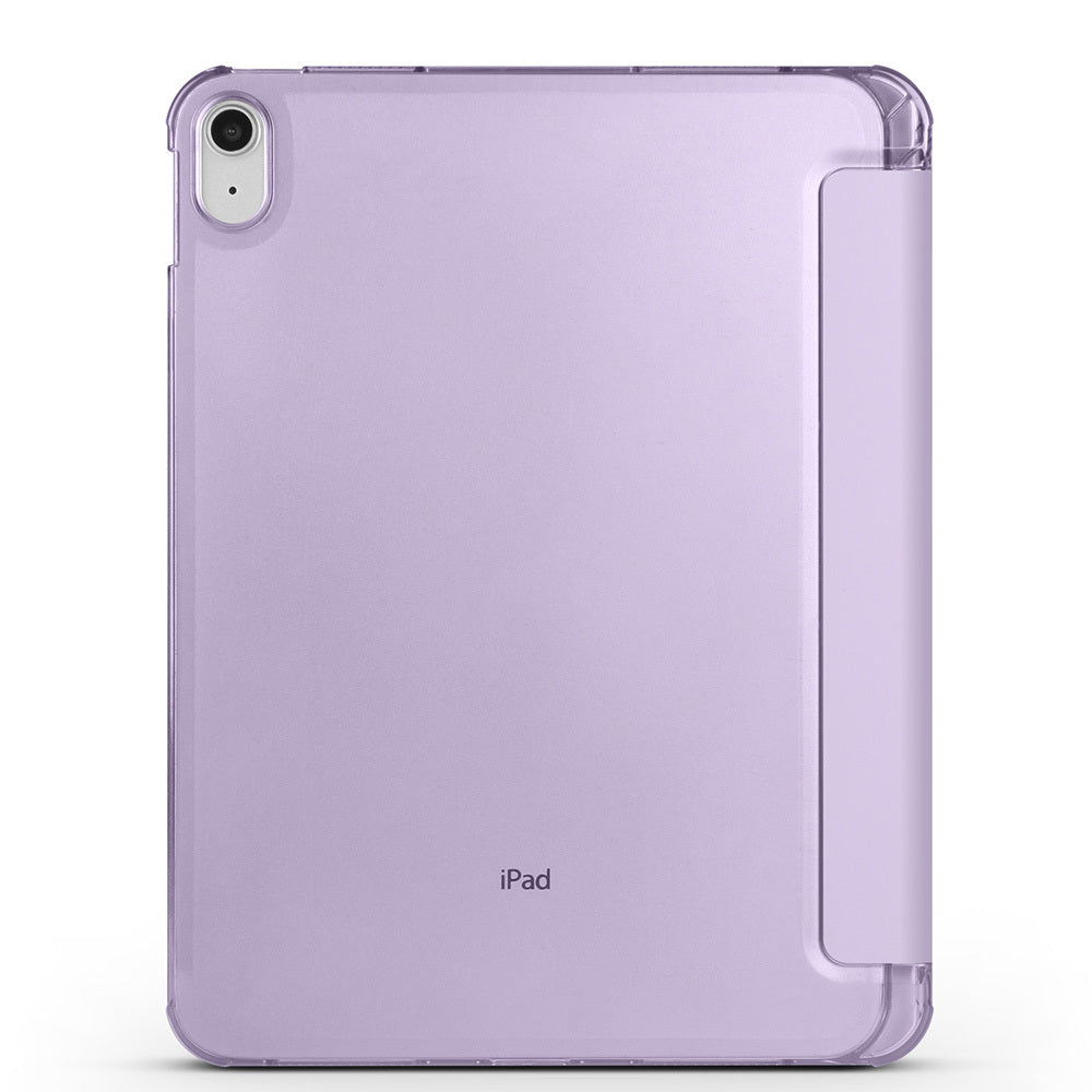 Apple iPad Air 10.9 2022 (10.Nesil) Zore Smart Cover Kalem Bölmeli Standlı 1-1 Kılıf