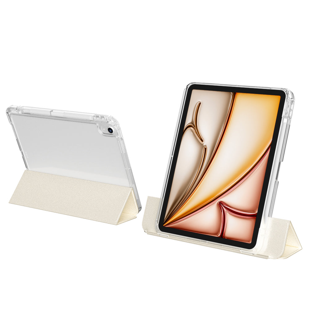 ​Apple iPad Air 11 2024 Kılıf Magnetik Ayrılabilen Airbagli Zore Sliding Tablet Kılıfı