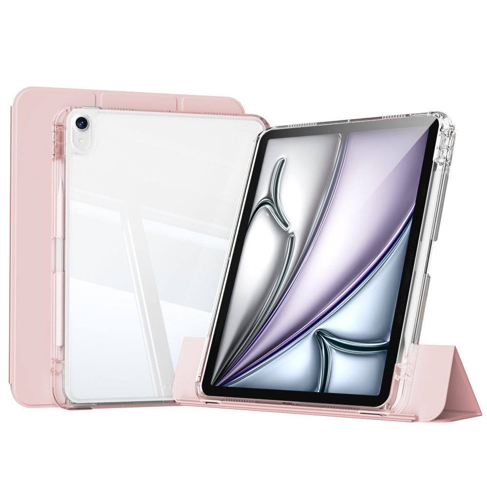 ​Apple iPad Air 11 2024 Kılıf Magnetik Ayrılabilen Airbagli Zore Sliding Tablet Kılıfı