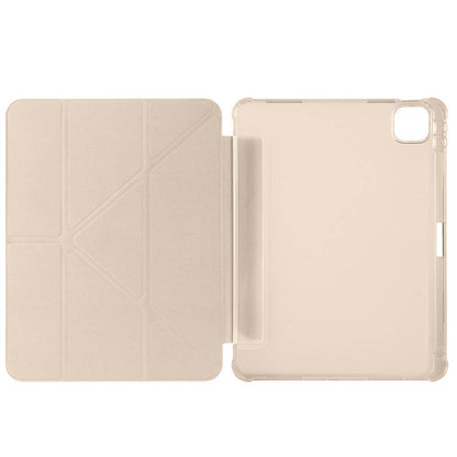 Apple iPad Air 11 2024 Kılıf Zore Tri Folding Kalem Bölmeli Standlı Kılıf