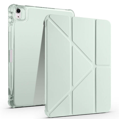 Apple iPad Air 11 2024 Kılıf Zore Tri Folding Kalem Bölmeli Standlı Kılıf