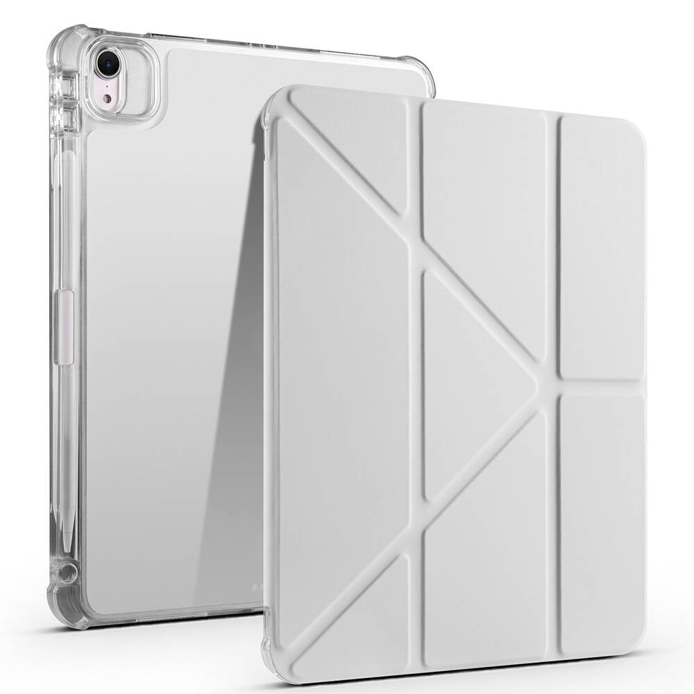 Apple iPad Air 11 2024 Kılıf Zore Tri Folding Kalem Bölmeli Standlı Kılıf