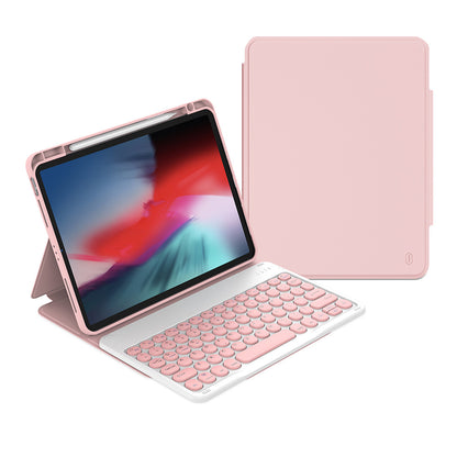 Apple iPad Air 11 2024 Wiwu Protective Gizli Kalem Bölmeli Klavyeli Kılıf