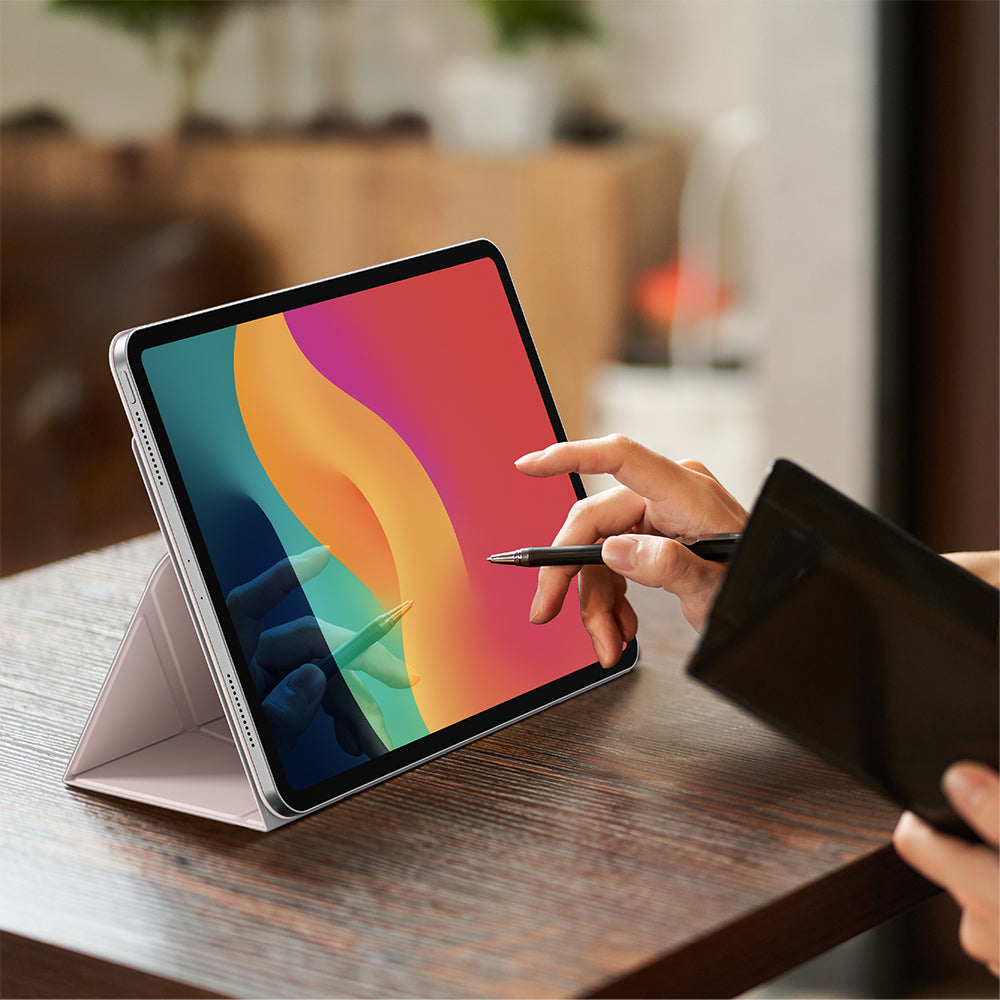 Apple iPad Air 11 2025 M3 Amazingthing Matte Pro Mag Folio Katlanabilir Magnetik Standlı Kılıf