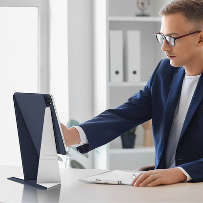 Apple iPad Air 11 2025 M3 Amazingthing Matte Pro Mag Folio Katlanabilir Magnetik Standlı Kılıf