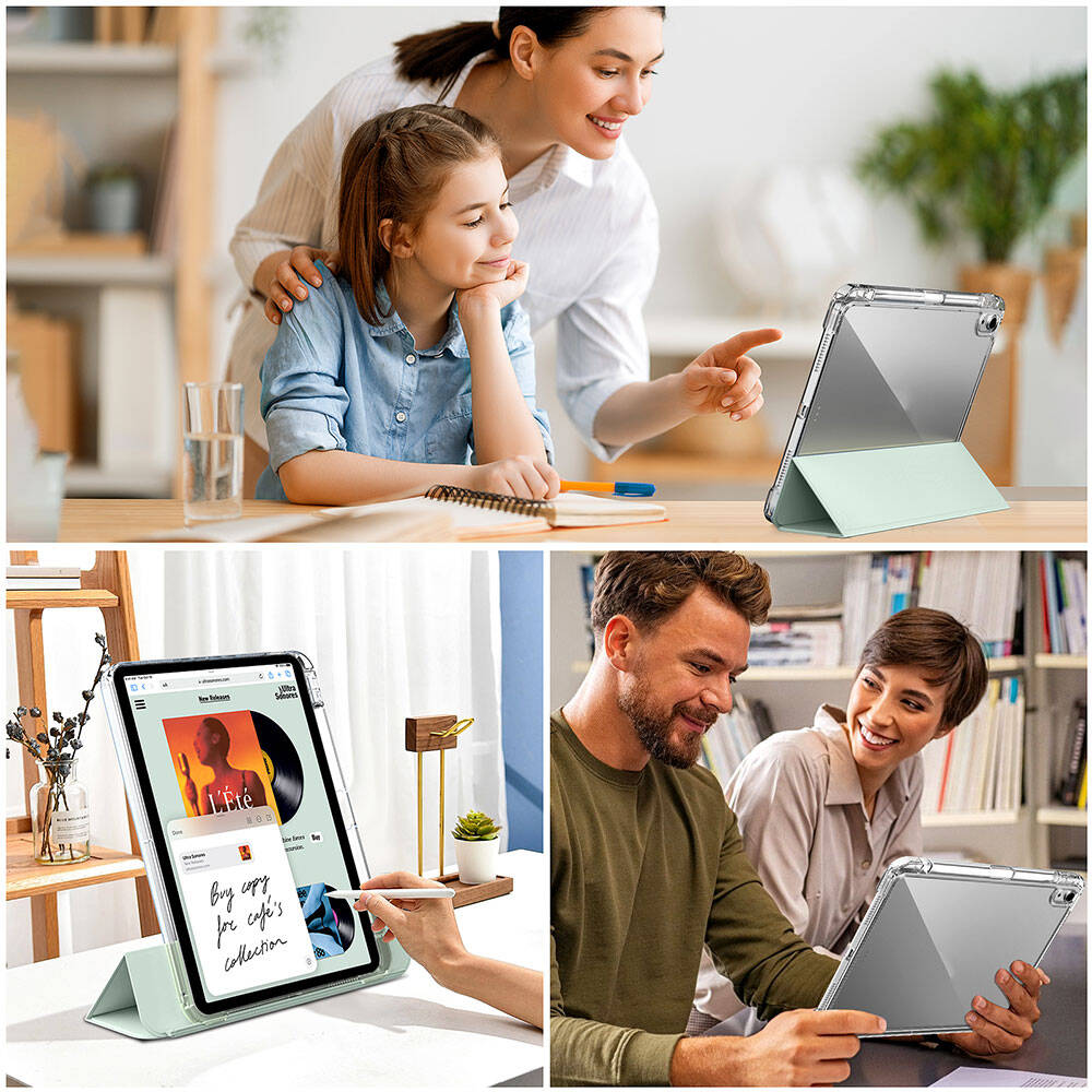 Apple iPad Air 11 2025 M3 Kılıf Magnetik Ayrılabilen Airbagli Zore Sliding Tablet Kılıfı