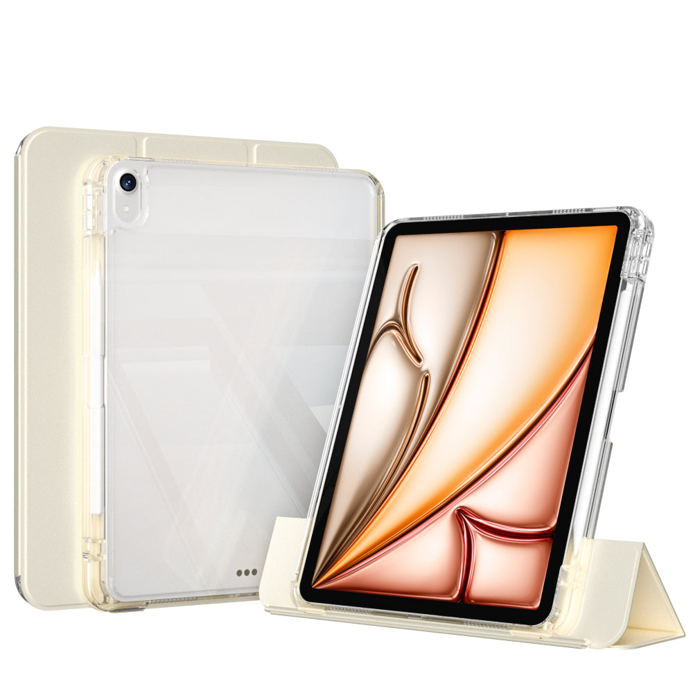 Apple iPad Air 11 2025 M3 Kılıf Magnetik Ayrılabilen Airbagli Zore Sliding Tablet Kılıfı