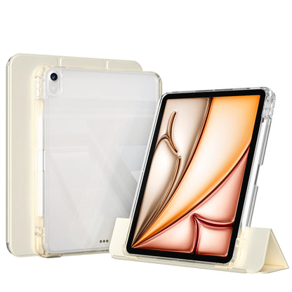 Apple iPad Air 11 2025 M3 Kılıf Magnetik Ayrılabilen Airbagli Zore Sliding Tablet Kılıfı