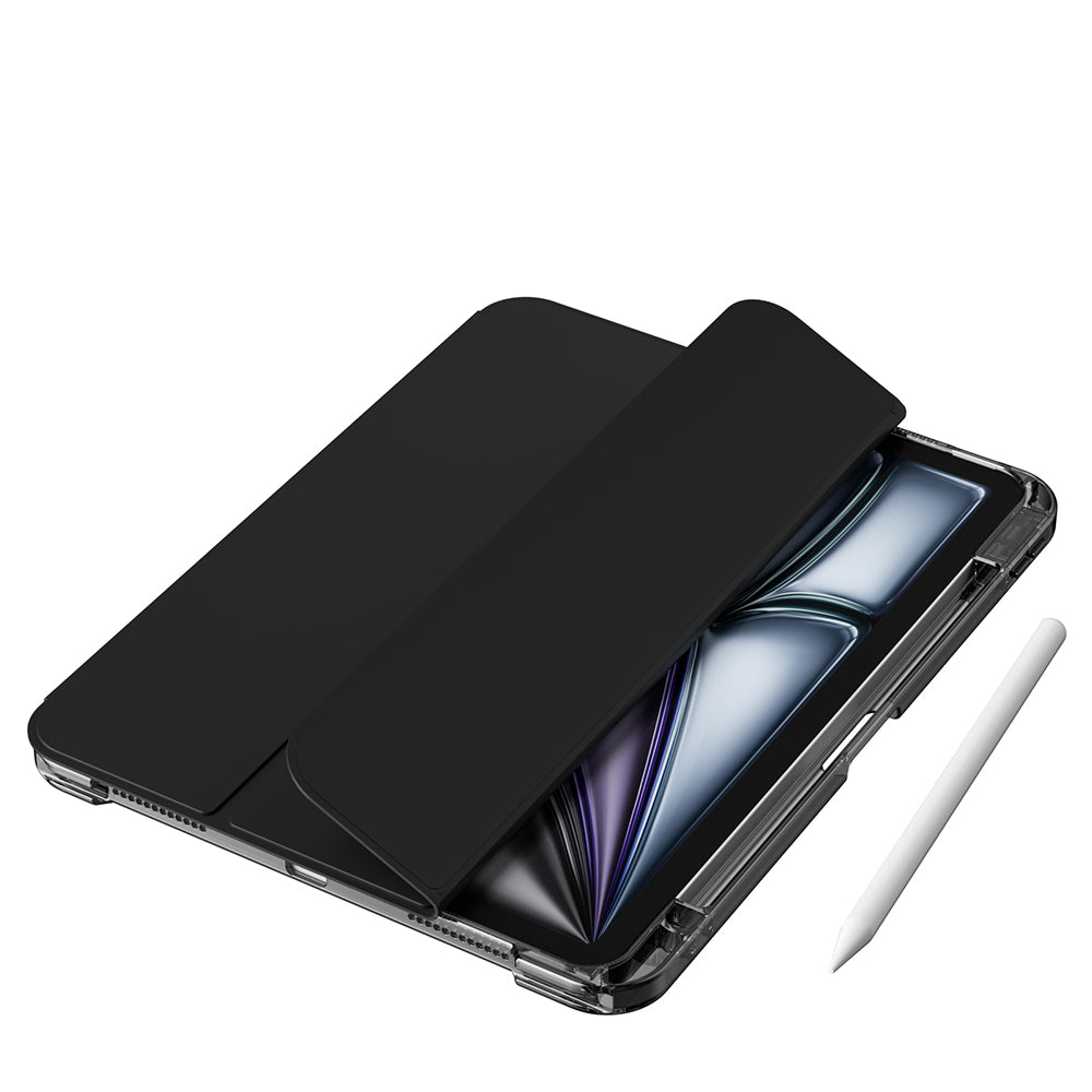 Apple iPad Air 11 2025 M3 Kılıf Magnetik Ayrılabilen Airbagli Zore Sliding Tablet Kılıfı