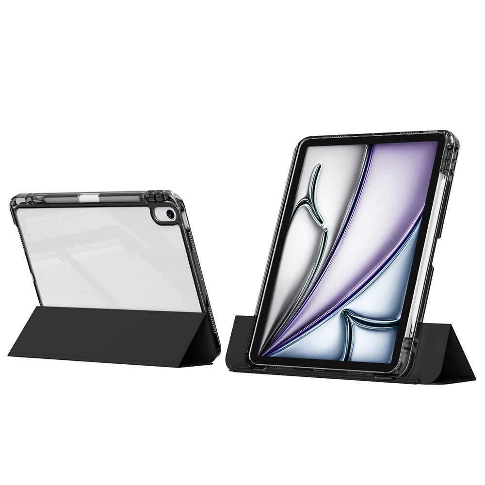 Apple iPad Air 11 2025 M3 Kılıf Magnetik Ayrılabilen Airbagli Zore Sliding Tablet Kılıfı