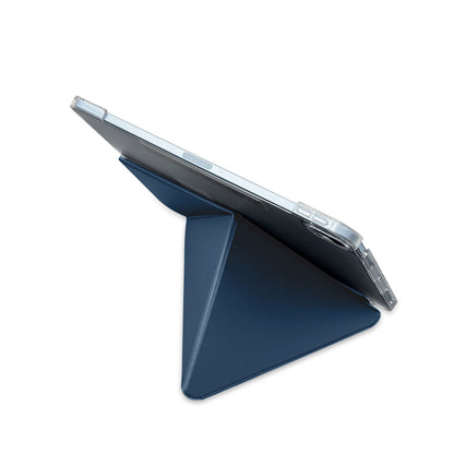 Apple iPad Air 11 2025 M3 Raptic Clear Folio Airbagli Şeffaf Kapaklı Katlanabilir Standlı Kılıf