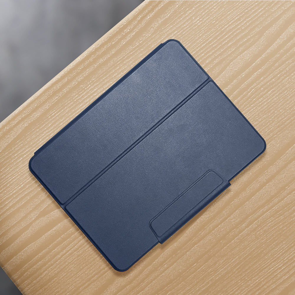 Apple iPad Air 11 2025 M3 Raptic Spin Detachable Folio PU Ayrılabilir Kalem Bölmeli Standlı Kılıf