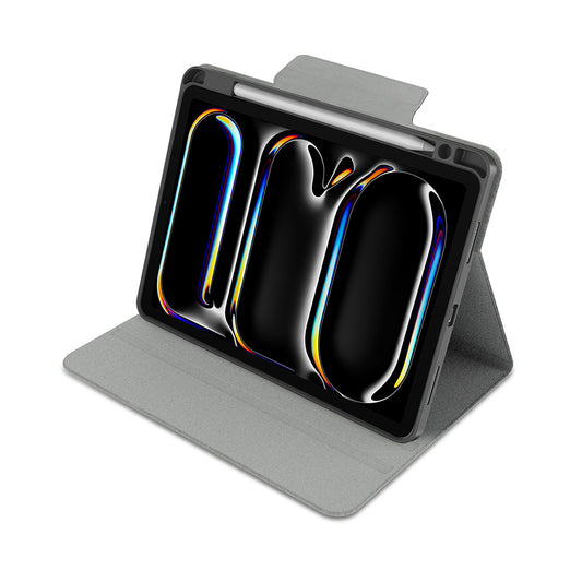 Apple iPad Air 11 2025 M3 Raptic Spin Detachable Folio PU Ayrılabilir Kalem Bölmeli Standlı Kılıf