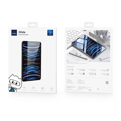 Apple iPad Air 11 2025 M3 Wiwu Wi-GQ003 iVista Serisi Oleofobik HD Temperli Cam Ekran Koruyucu