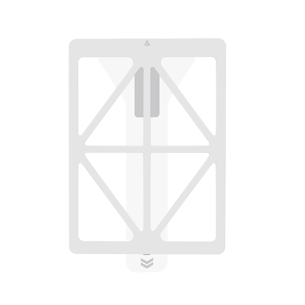 Apple iPad Air 13 2024 CaseWorld Steel Shield Serisi Temperli Cam Ekran Koruyucu + Uygulama Aparatı