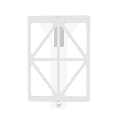 Apple iPad Air 13 2024 CaseWorld Steel Shield Serisi Temperli Cam Ekran Koruyucu + Uygulama Aparatı