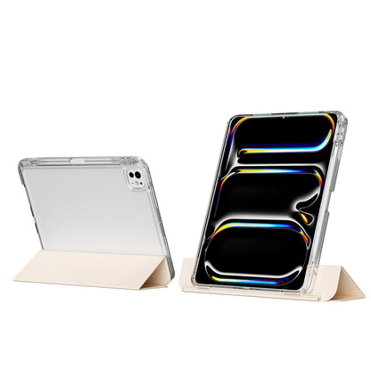 ​Apple iPad Air 13 2024 Kılıf Magnetik Ayrılabilen Airbagli Zore Sliding Tablet Kılıfı