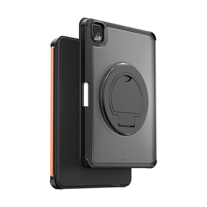 Apple iPad Air 13 2024 Wiwu MK-007 Combo Pro Kalem Bölmeli Klavyeli Standlı Kılıf