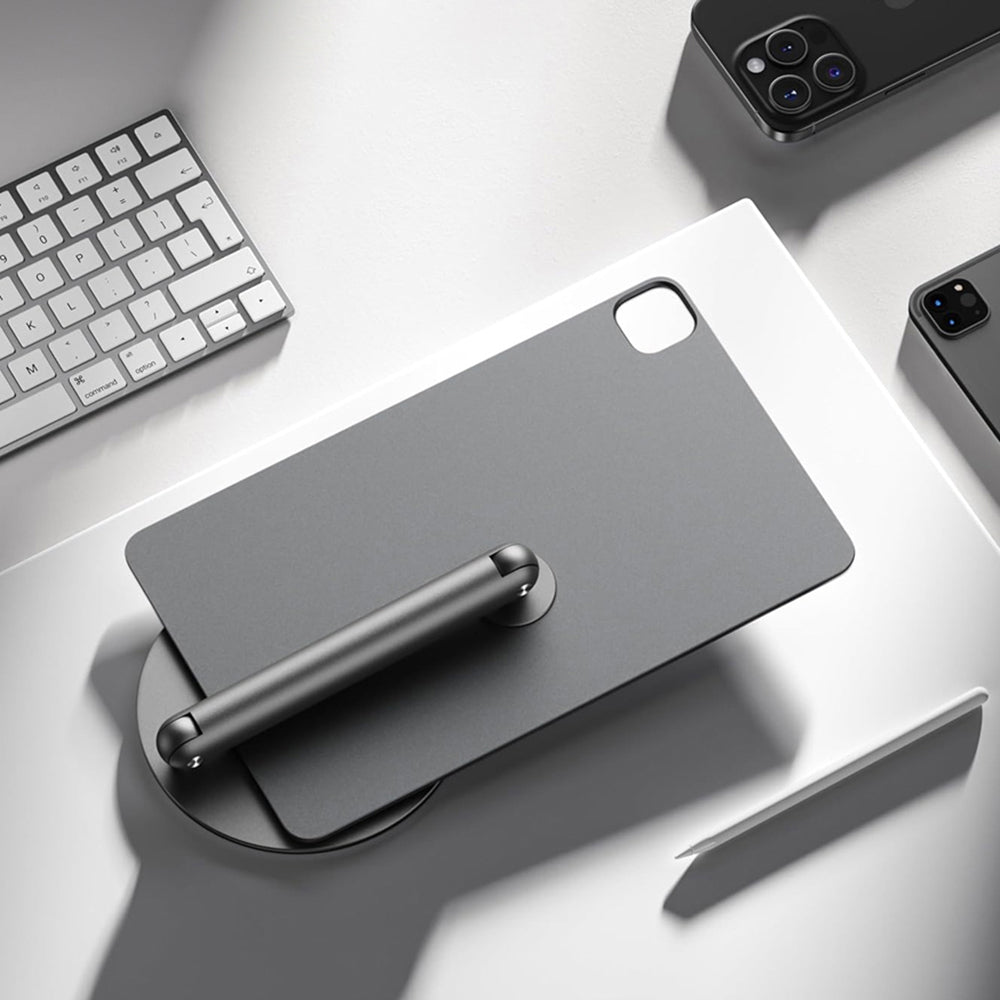 Apple iPad Air 13 2024 Wiwu ZM-310 360 Derece Dönebilen Magnetik Başlıklı Tablet Standı