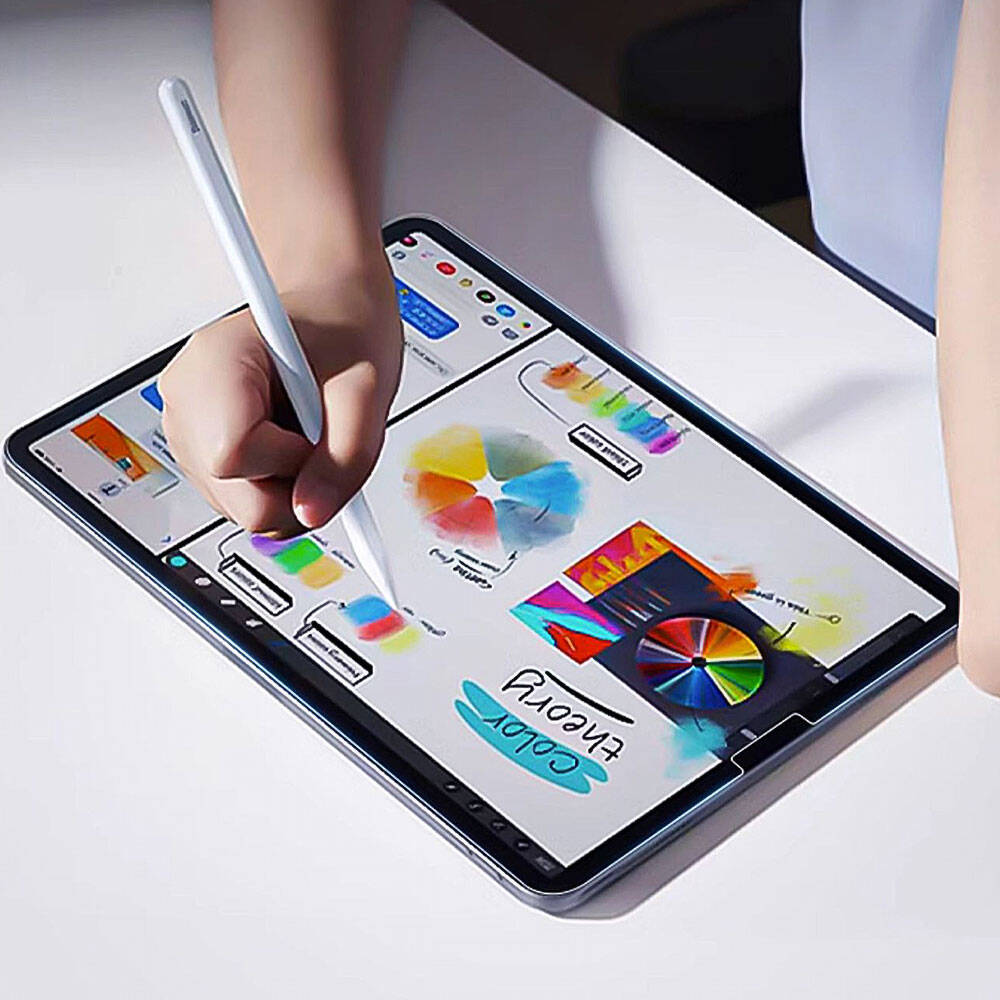 Apple iPad Air 13 2025 M3 Kağıt Hisli Wiwu iPaper Like Tablet Ekran Koruyucu