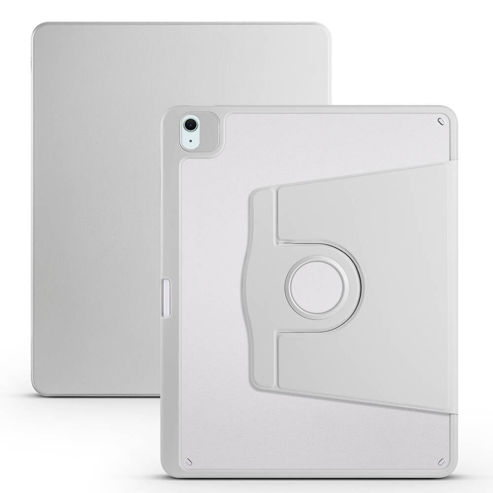 Apple iPad Air 13 2025 M3 Kılıf Zore Termik Kalem Bölmeli Dönebilen Standlı Kılıf