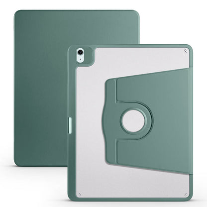 Apple iPad Air 13 2025 M3 Kılıf Zore Termik Kalem Bölmeli Dönebilen Standlı Kılıf