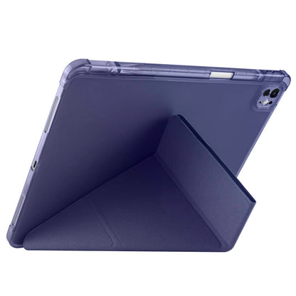 Apple iPad Air 13 2025 M3 Kılıf Zore Tri Folding Kalem Bölmeli Standlı Kılıf