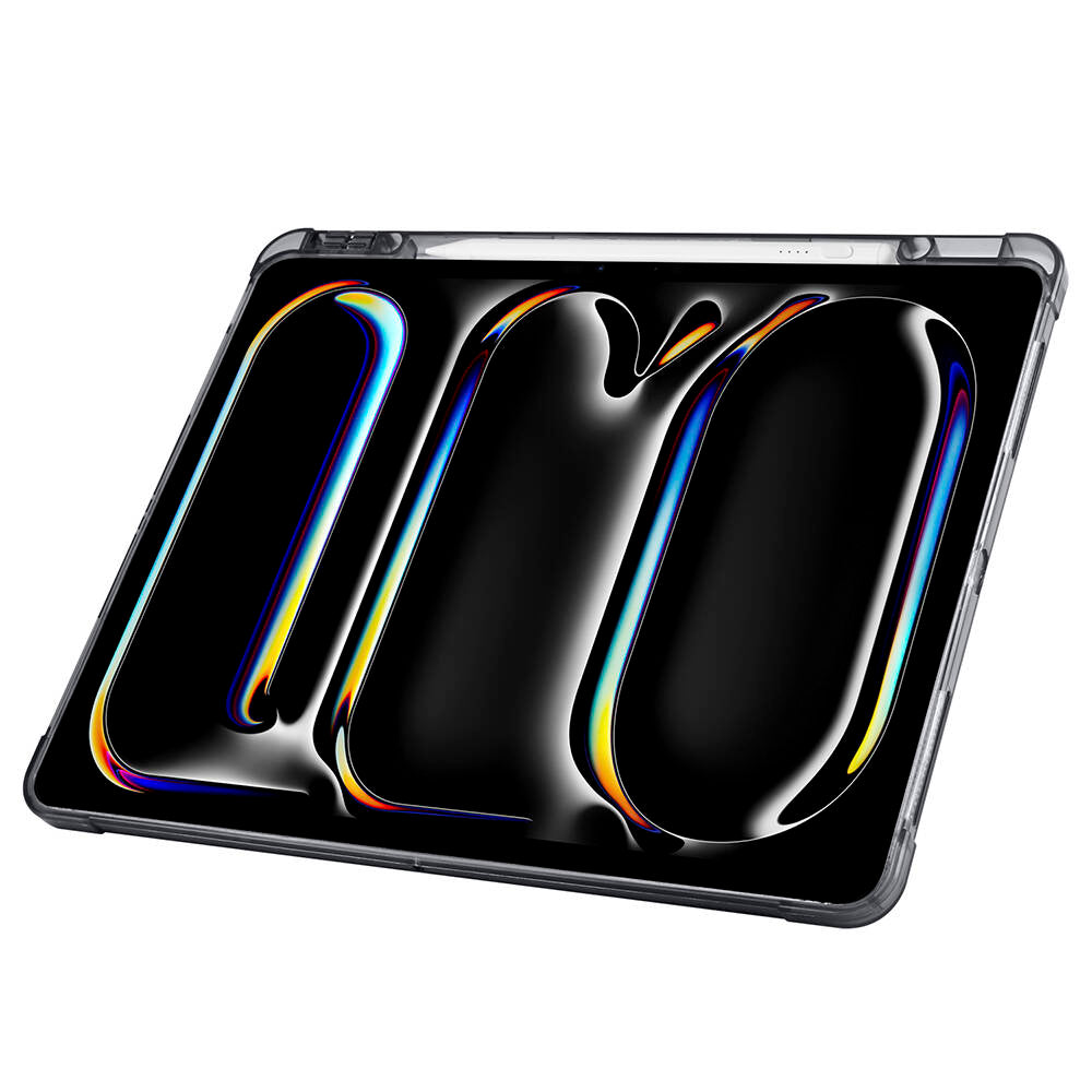 Apple iPad Air 13 2025 M3 Kılıf Zore Tri Folding Kalem Bölmeli Standlı Kılıf