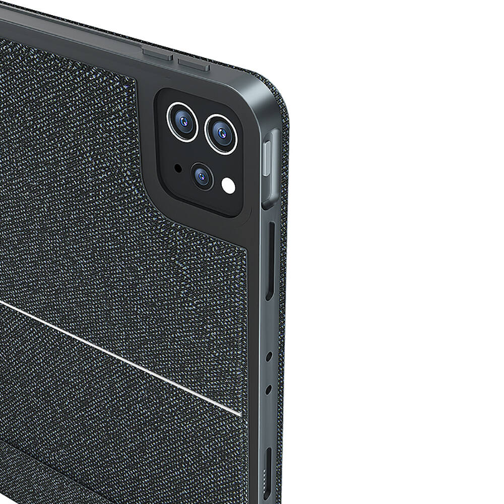 Apple iPad Air 13 2025 M3 Wiwu Mag Touch Klavyeli Standlı Kılıf