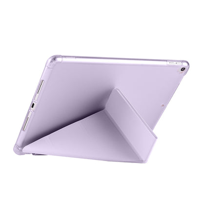 Apple iPad Pro 10.5 (7.Nesil) Kılıf Zore Tri Folding Kalem Bölmeli Standlı Kılıf