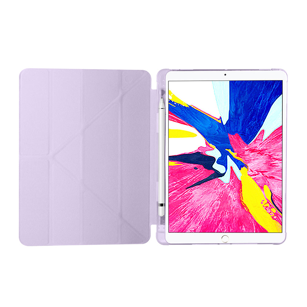 Apple iPad Pro 10.5 (7.Nesil) Kılıf Zore Tri Folding Kalem Bölmeli Standlı Kılıf