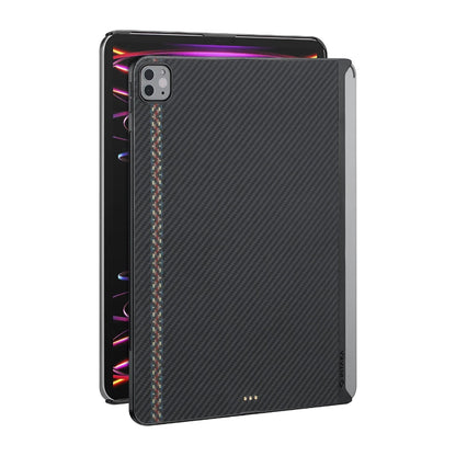 Apple iPad Pro 11 2020 (2.Nesil) Kılıf Aramid Fiber Pitaka Ultra-Slim Classic Serisi Tablet Kapak