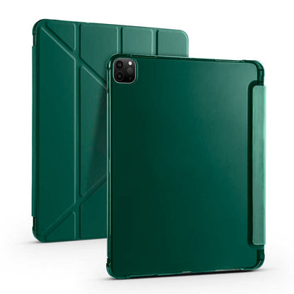 Apple iPad Pro 12.9 2022 M2 Kılıf Zore Tri Folding Kalem Bölmeli Standlı Kılıf
