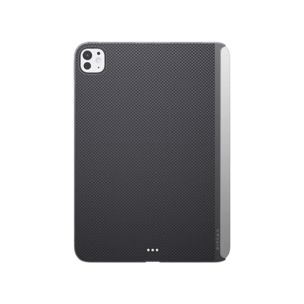 Apple iPad Pro 13 2024 Kılıf Aramid Fiber Pitaka Ultra-Slim Classic Serisi Tablet Kapak