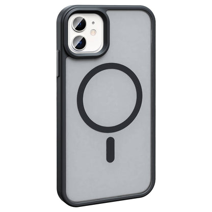 Apple iPhone 11 Kılıf M-safe Şarj Özellikli Mat Arka Yüzey Zore Sio Kapak