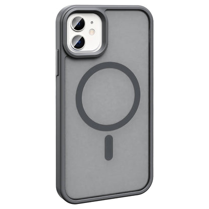 Apple iPhone 11 Kılıf M-safe Şarj Özellikli Mat Arka Yüzey Zore Sio Kapak