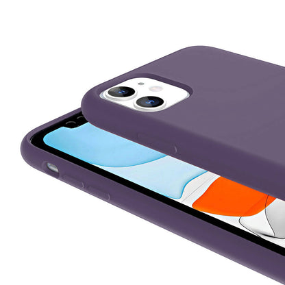 Apple iPhone 11 Kılıf M-safe Şarj Özellikli Sıvı Teknolojili Silinebilir Sert Zore Kivi Kapak