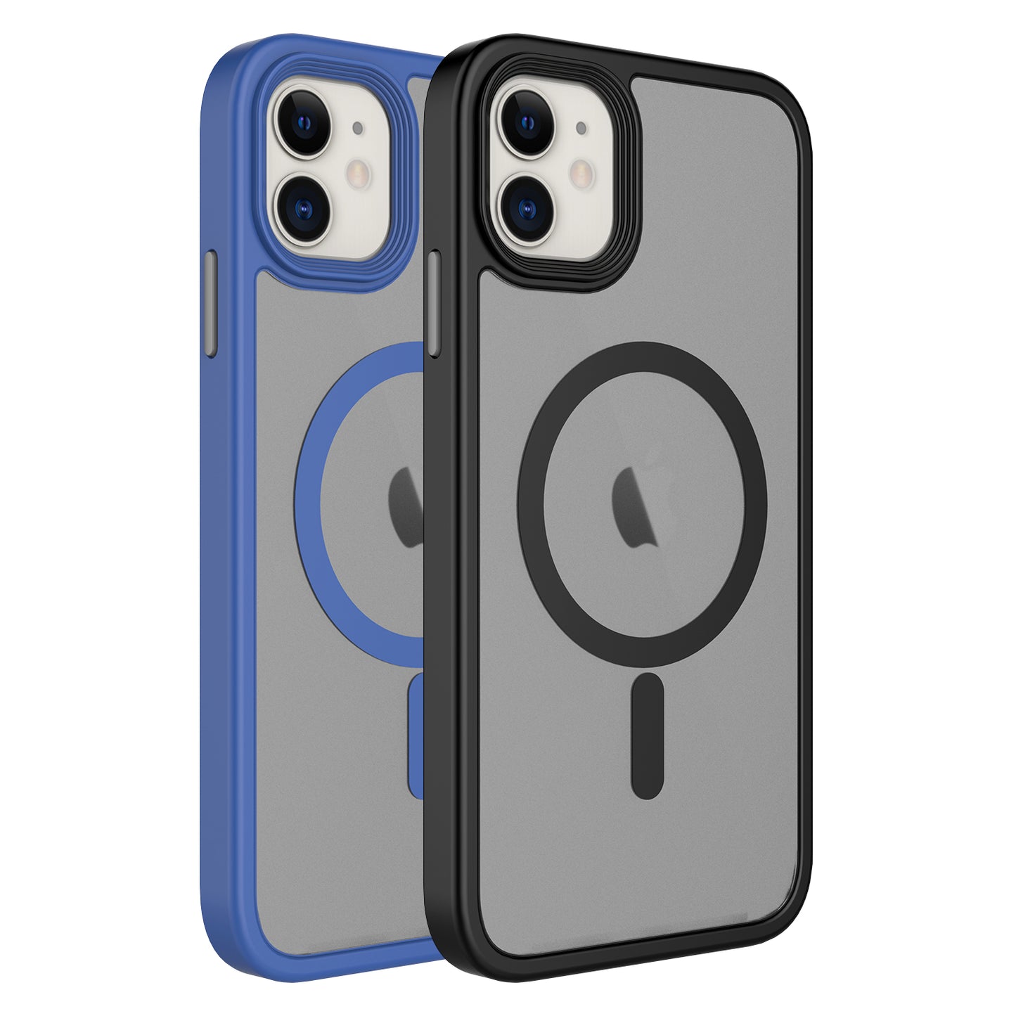 Apple iPhone 11 Kılıf Mat Arka Yüzey Wireless Şarj Özellikli Zore Flet M-safe Kapak