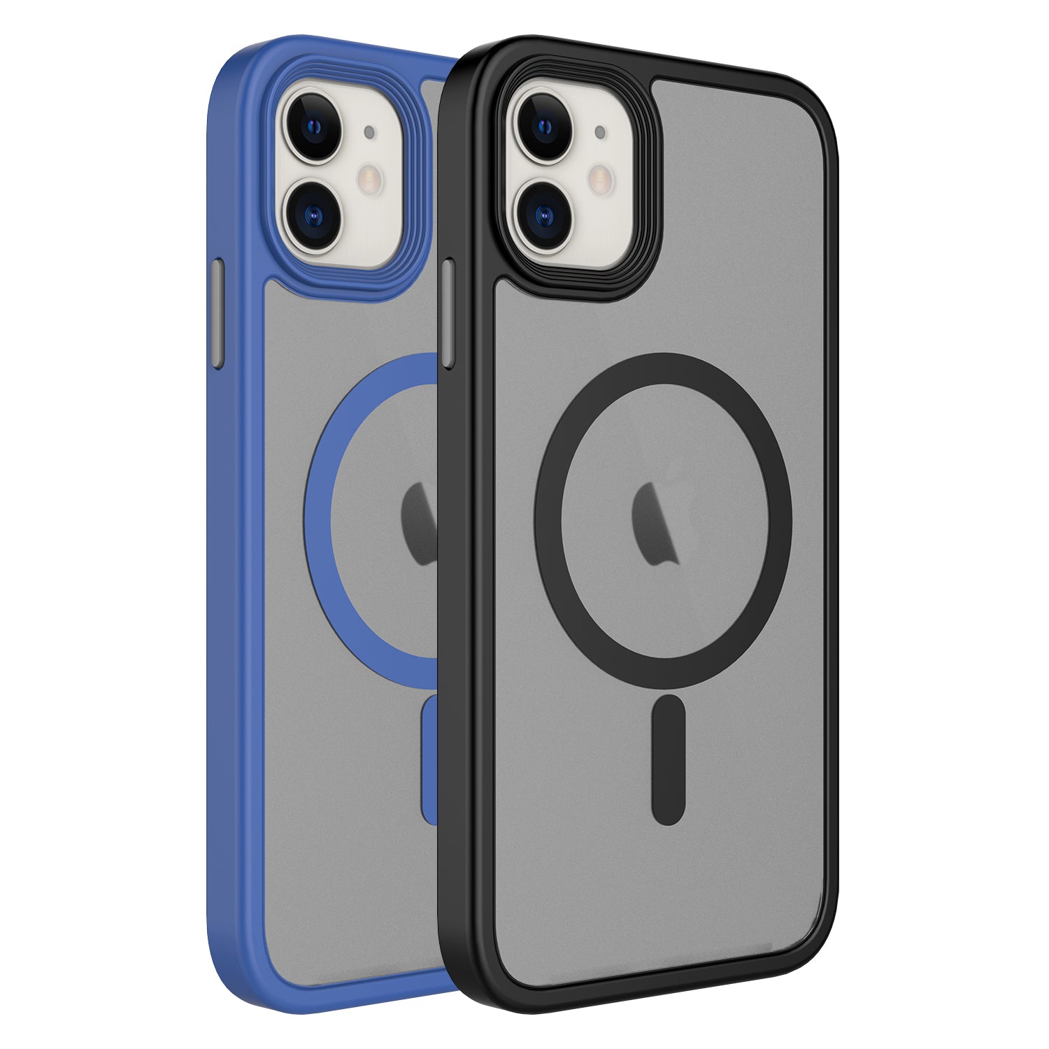 Apple iPhone 11 Kılıf Mat Arka Yüzey Wireless Şarj Özellikli Zore Flet M-safe Kapak