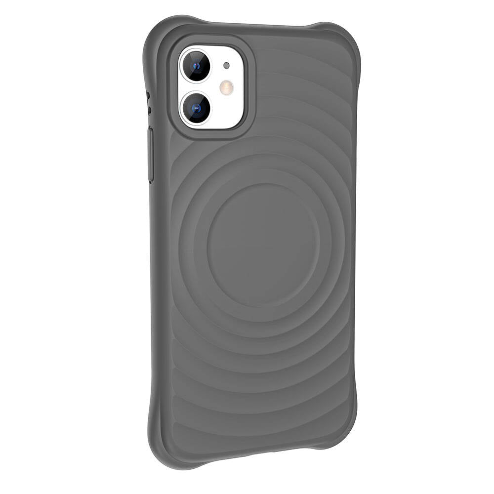 Apple iPhone 11 M-safe Şarj Özellikli Airbagli Mat Görünümlü Zore Hepi Kapak