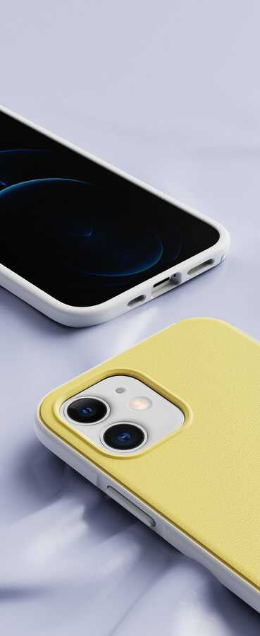 Apple iPhone 12 Kılıf Wlons Hill Kapak