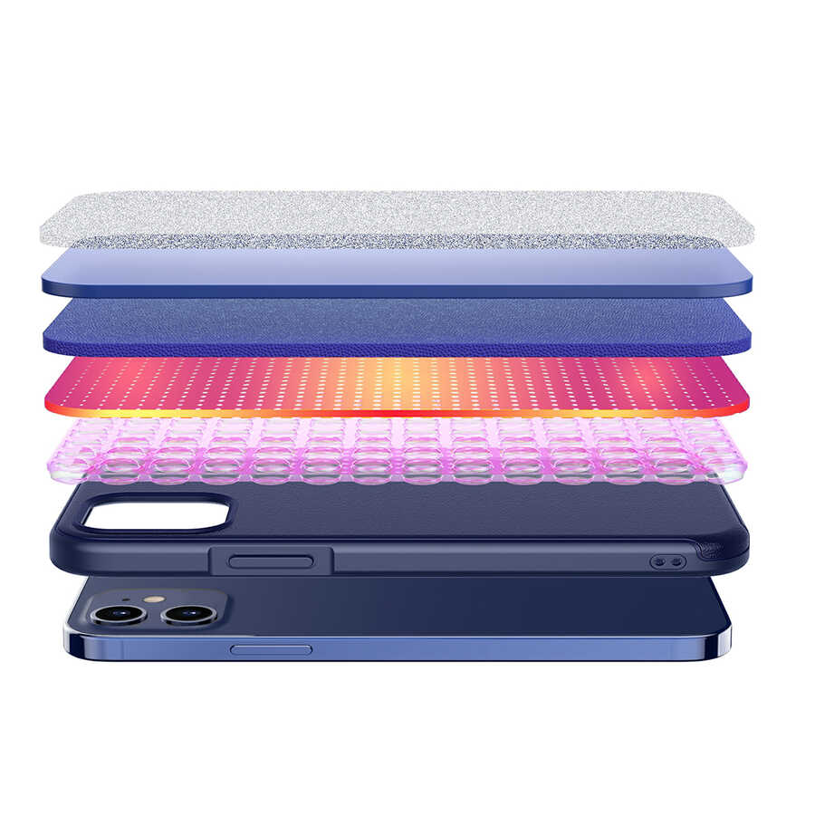 Apple iPhone 12 Kılıf Wlons Hill Kapak