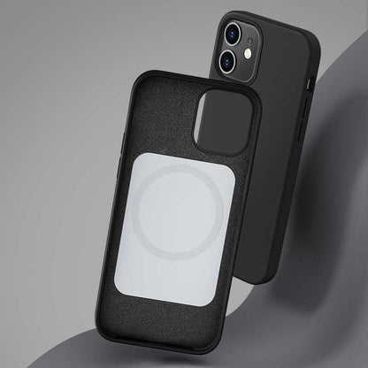 Apple iPhone 12 Mini Kılıf Benks M-safe Magnetic Original Apple MFI Certified Silikon Kapak