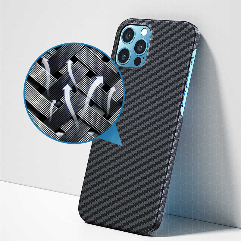 Apple iPhone 12 Pro Kılıf Benks MFİ M-safe Magnetic Aramid Kapak