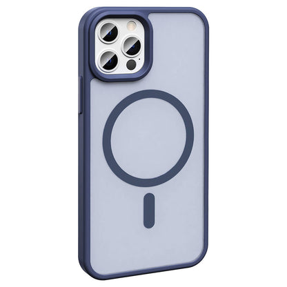 Apple iPhone 12 Pro Kılıf M-safe Şarj Özellikli Mat Arka Yüzey Zore Sio Kapak