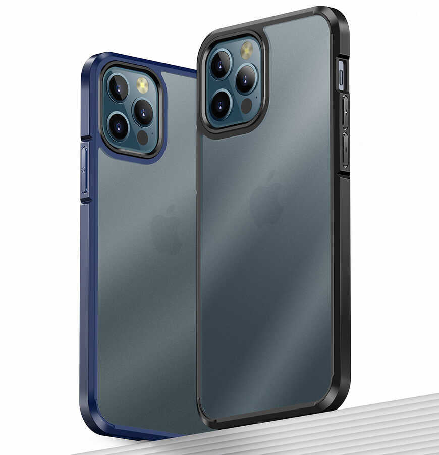 Apple iPhone 12 Pro Kılıf Wlons H-Bom Kapak