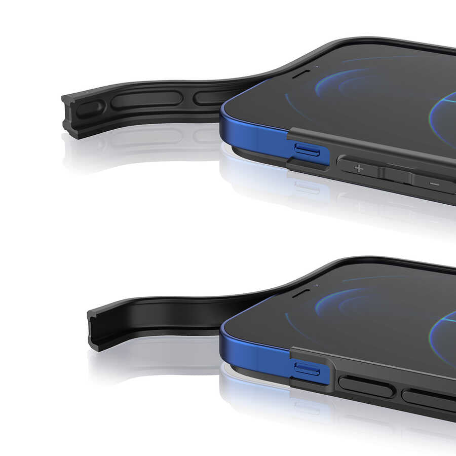 Apple iPhone 12 Pro Kılıf Wlons Hill Kapak