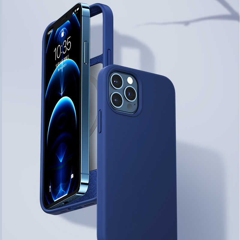 Apple iPhone 12 Pro Max Kılıf Benks M-safe Magnetic Original Apple MFI Certified Silikon Kapak
